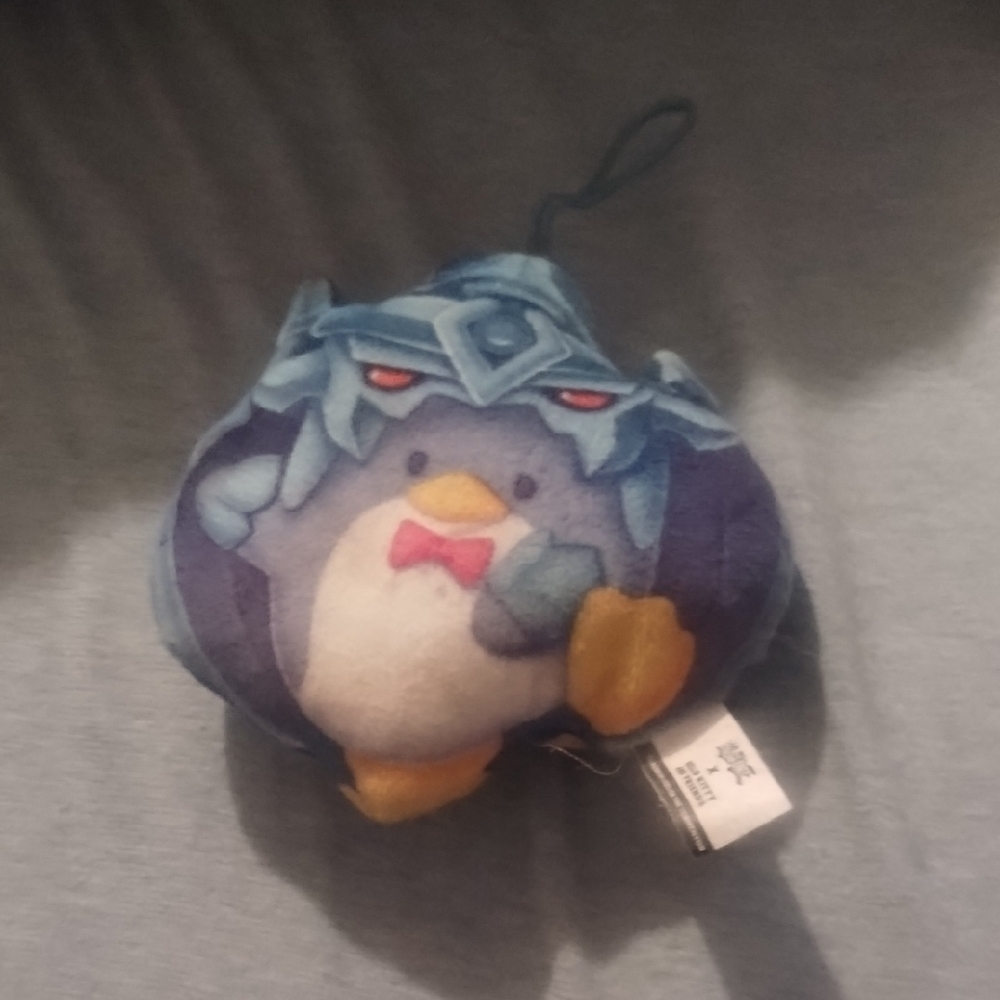 Cute Penguin Plush Keychain